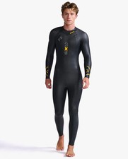 2XU Propel: 1 Tri Wetsuit - Men's - Large / Black/Ambition