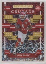 2024 Panini Rookies & Stars Crusade Longevity Xavier Worthy #C-XWY 3n1