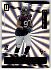 Angelo Blackson 2019 Panini Unparalleled #75 Rookie Houston Texans Sunburst RC