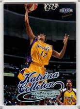 Katrina Colleton RC 1999 Ultra WNBA #86 Rookie Los Angeles Sparks