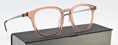 LINDBERG Brille Acetanium 1047 49-20 Col AK15 T409 135 Panto Rosé Transluzent
