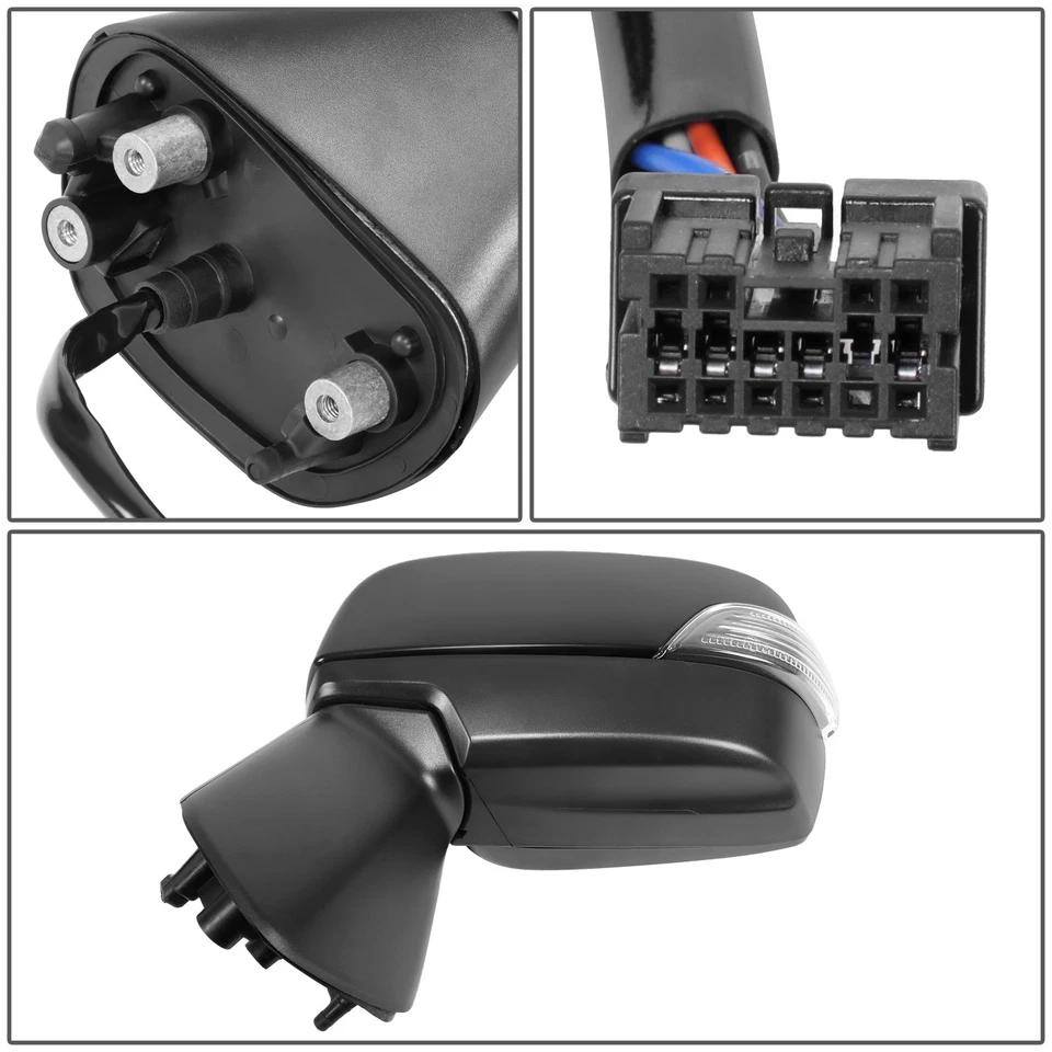 Espejo retrovisor lateral izquierdo LH Fit 16-21 Subaru WRX OE Style señal térmica potencia punto ciego Foto 4 de 4