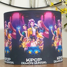 K Pop Demon Hunters - Huntrix Decken Trommel Lampenschirm 25 cm/10" - Design D