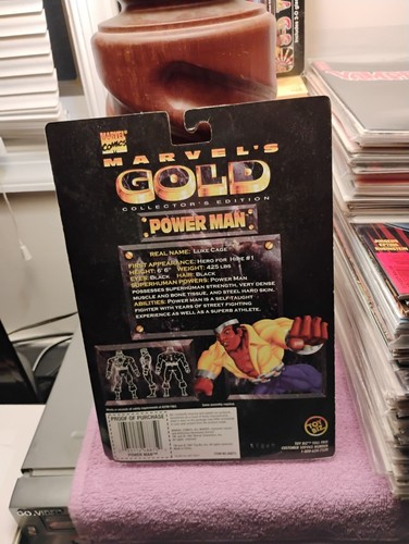 POWER MAN (Marvels Gold) Action Figure. READ COMPLETE LISTING - Picture 2 of 2