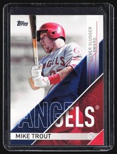 2017 Topps MIKE TROUT Silver Slugger Awards Insert Card PRISTINE! #SS-11