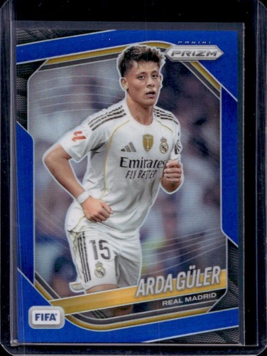 2025-26 Panini Prizm FIFA Arda Guler Blue Prizm #/199 Real Madrid