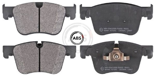 A.B.S. 35021 Bremsbelagsatz FüR Scheibenbremse Bremsbelagsatz-image