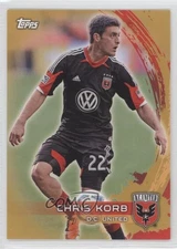 2014 Topps MLS Gold /25 Chris Korb #10