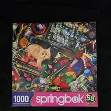 Springbok “Unexpected Mews”  1000 Piece Jigsaw Puzzle -Complete