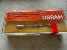 OSRAM HBO 100W Mercury Arc Lamp