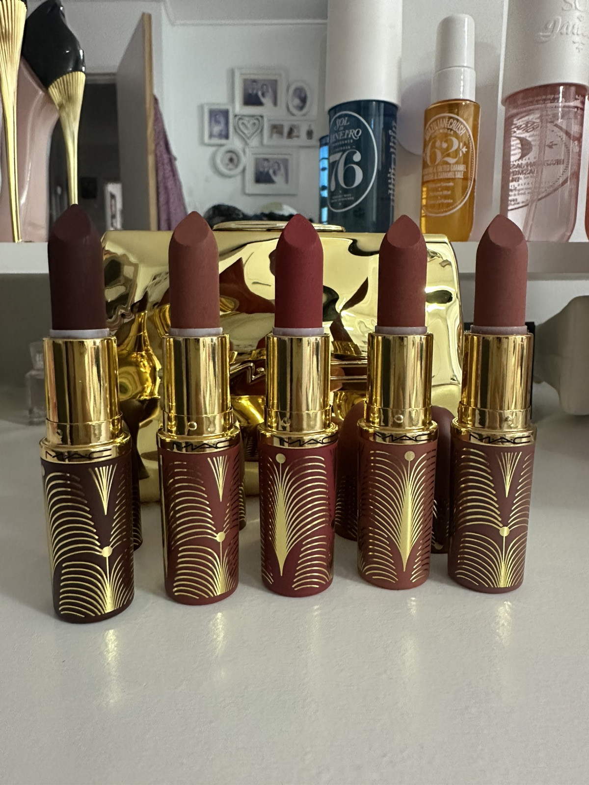 MAC Gold Standard Matte Lipstick Kit X5 | eBay UK