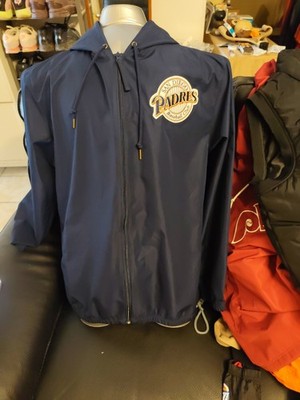 MLB San Diego Padres Regenjacke Größe L MITCHELL & NESS