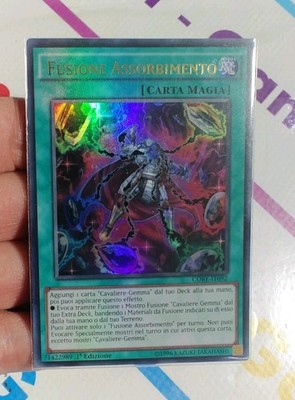 ABSORPTION FUSION   (Absorb Fusion) Ultra Rare CORE IT092 1Ed YU-GI-OH NEU 