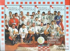 Croatie Bloc 21 (édition complète) neuf 2003 bénéfice net le handball-WM