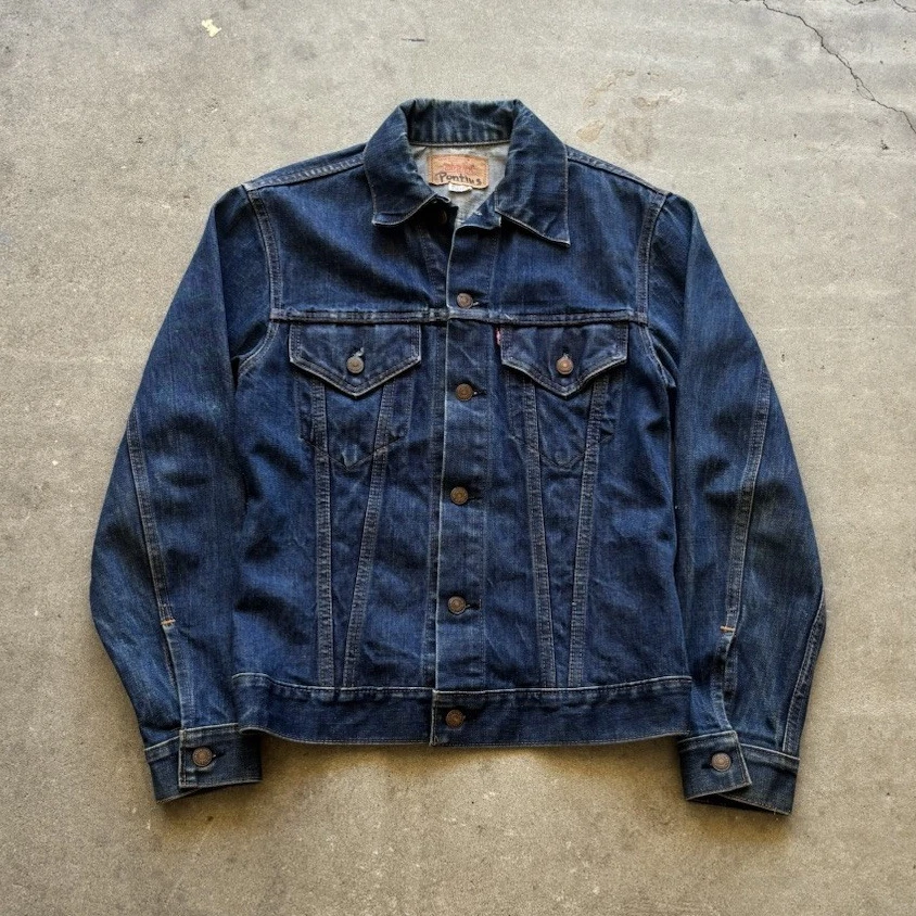 vintage mens levi jean jacket products for sale | eBay