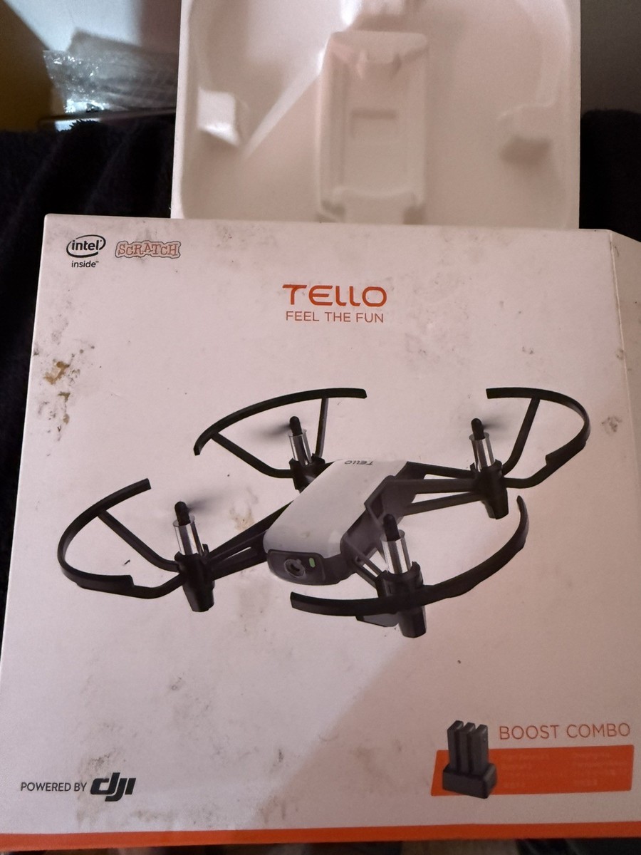 DJI Ryze Tello Mini Drone TLW004 720p HD Camera(Batterys drains