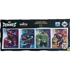 4-Pack Set Marvel Rivals Collector s Puzzles 19"X24" 1000 Pieces Each NEW SEALED
