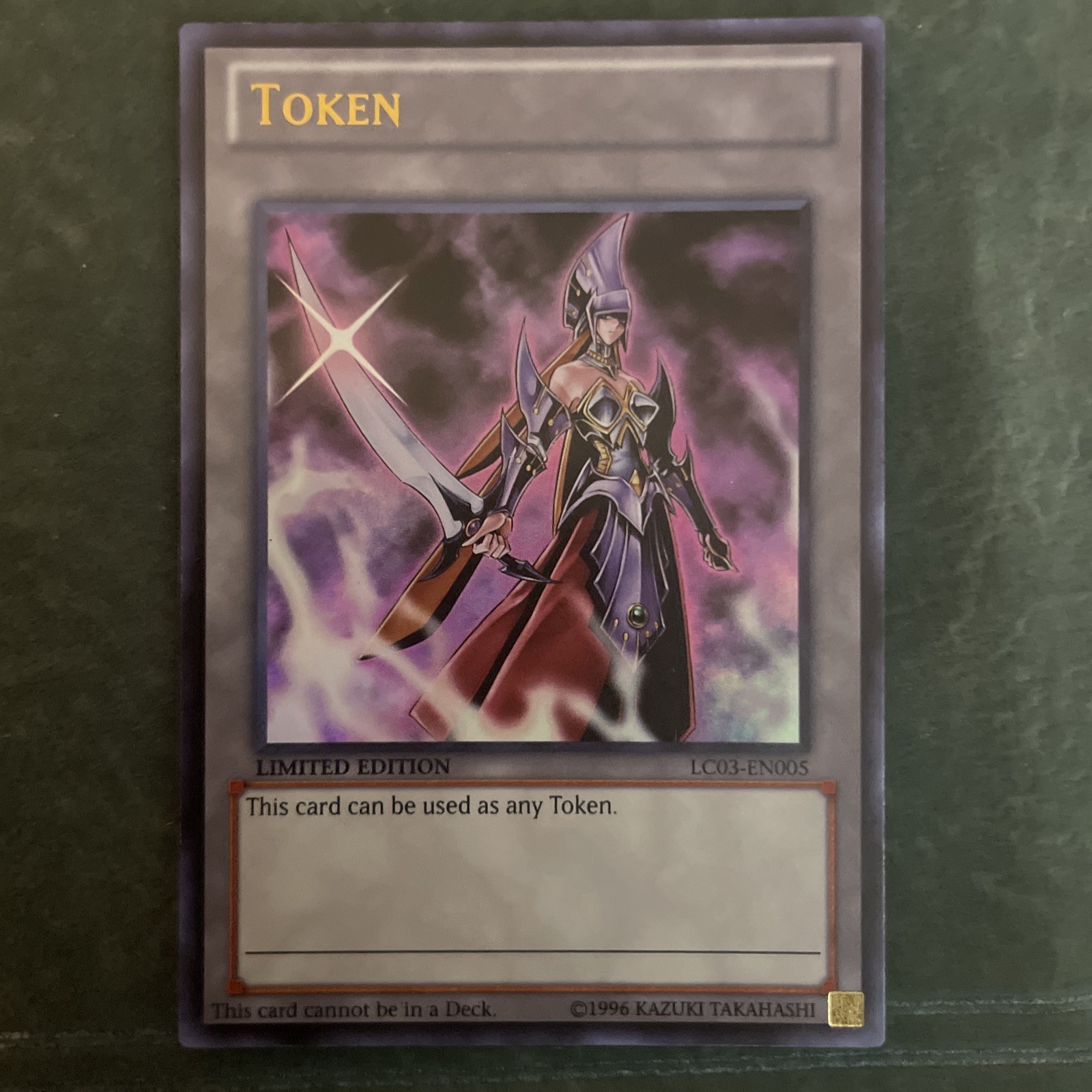 1x Yugioh Token LC03-EN005 NM