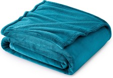 Bedsure Fleece Throw Blanket for Bed - Soft Cosy Fluffy Blankets for Sofa