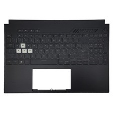 Fit Asus TUF Gaming A15 FA507 FA507R FX507 2022 US Palmrest Keyboard RGB Backlit