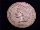 1884 Indian Head Cent, Very Fine to nearly Extra Fine  Grade