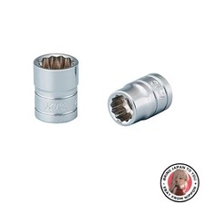 New Kyoto Machine Tools KTC 6.3mm 1/4-inch Deep Socket 12-Point 10mm B2L10W