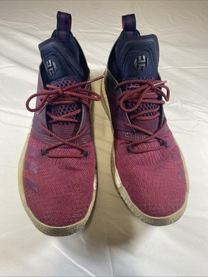 Adidas Mens US Size 13 Harden Vol. 2 Basketball Shoes Boost Legend Maroon AH2124