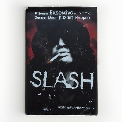 Slash: The Autobiography Hardcover Dust Jacket Guns N Roses Anthony Bozza 2007
