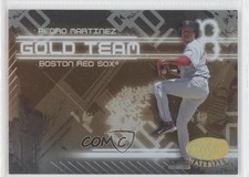 2005 Leaf Certified Materials Gold Team Pedro Martinez #GT-20 HOF 0a1
