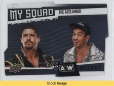 2022 Allure AEW My Squad Max Caster Anthony Bowens The Acclaimed #MC-14 READ y0i