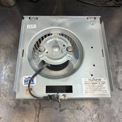 OEM Broan-NuTone S97017706 Motor & Blower Assembly   Fits 8664RP, 8814R/8864RP
