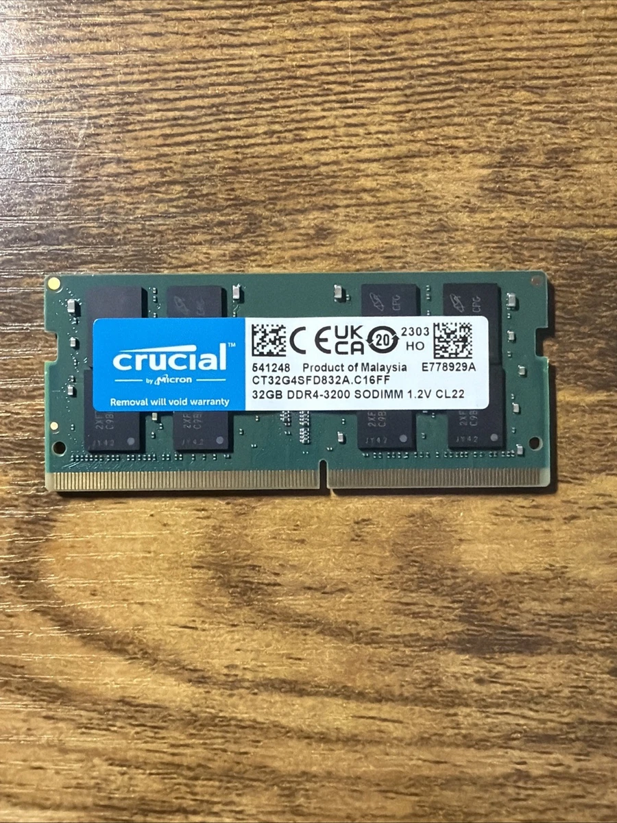 Crucial DDR4 SDRAM Memory (RAM) for sale | eBay