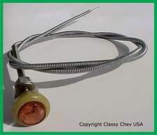 1942 1946 1947 1948 Chevrolet Car Throttle Knob with Cable NEW USA Made