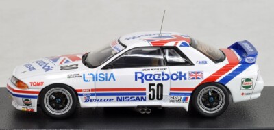 HPI 1/43 Reebok Nissan Skyline R32 GT-R 1991 #50 JTC Suzuka Racing