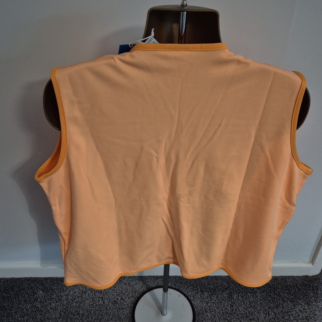 Adidas Women's R.Y.V Utility Vest Orange G4231 size 10 gilet New Rrp £85 image 9