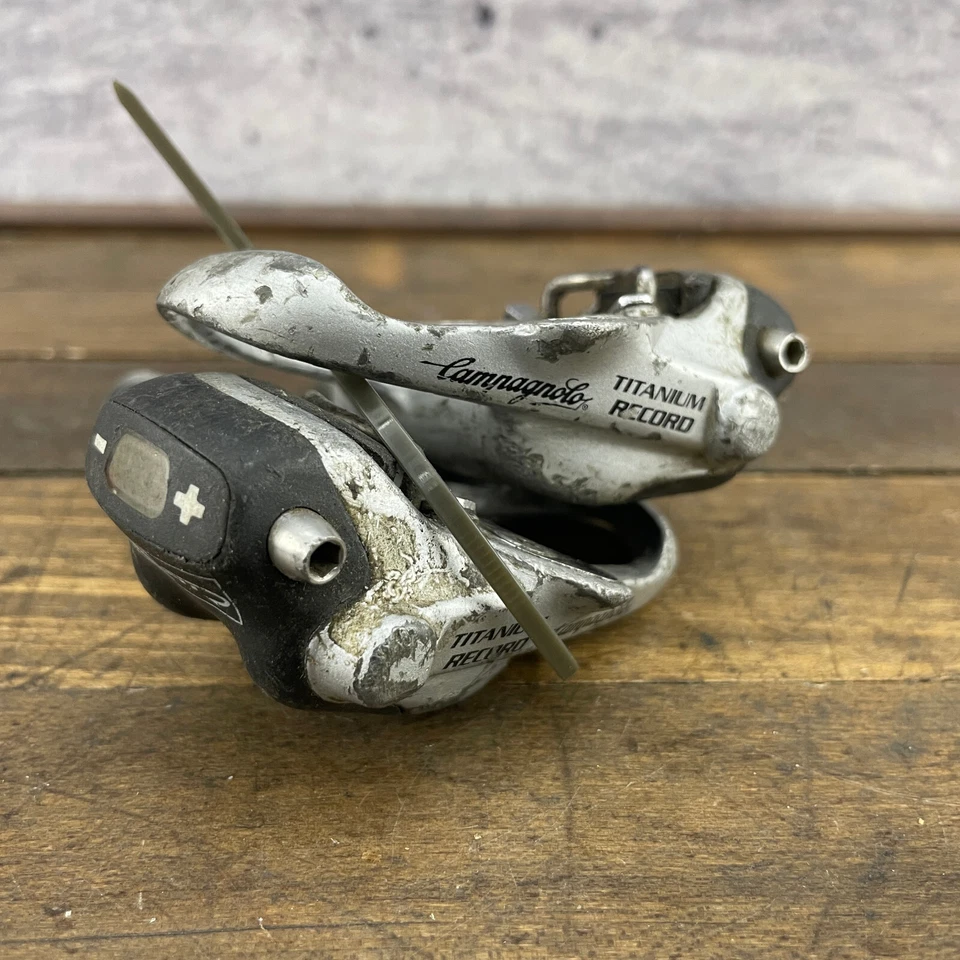 Pedales de titanio Campagnolo Record de colección sin clip Pro Fit 9/16 Road Race A2 Foto 3 de 4