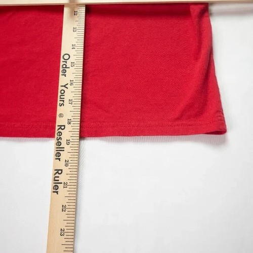 Converse Big Girl's (12-13 YRS) Large Red Americana Heart Short Sleeve Tee - Picture 10 of 11