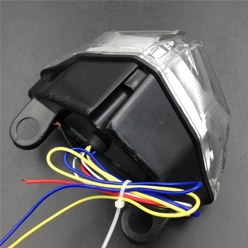 Clear Tail Brake Turn Signal Integrated Light For 2008-2013 Ducati 848 1098 1198 — 第 2/4 张图片