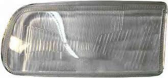 Headlight Glass Lens PAIR Left + Right fits VW Volkswagen Passat B3 1989 - 1993 - Picture 2 of 3
