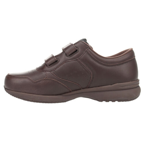 Propet Life Walker Strap Walking Mens Brown Sneakers Athletic Shoes M3705BR - Picture 3 of 5