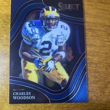 Charles Woodson Field Level 2022 Panini Select Draft Picks