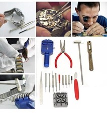 GC 16pc Watch Repair Tool Kit Band Pin Strap Link Remover Back Opener US SHIPPER