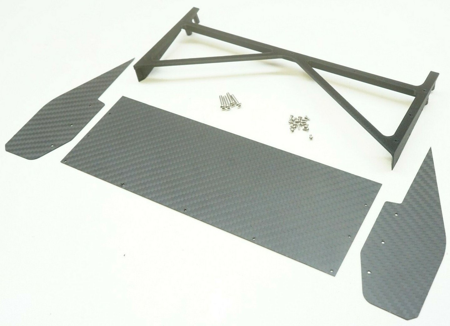 CARBON FIBER High Downforce Rear Wing for Traxxas Drag Slash '67 C10 ...