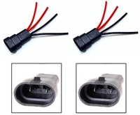 Draht Zopf 2L Stecker 9005 HB3 Zwei Gurt Kopf Licht Hoch Beam Adapter Anschluss