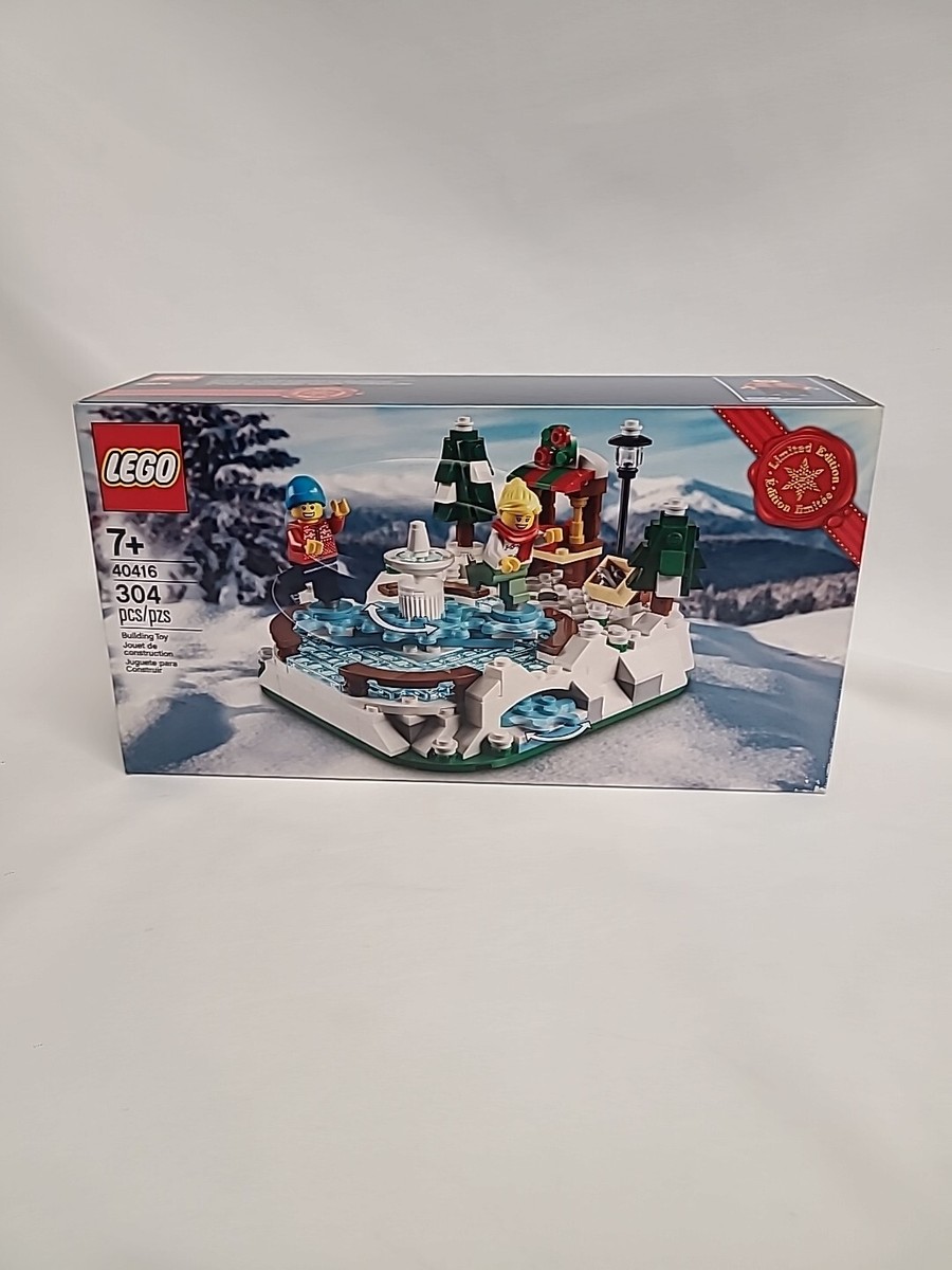 LEGO Seasonal: Ice Skating Rink (40416) Factory Sealed Free - Main Image