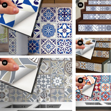 6"x6" Peel and Stick Tile Decals Kitchen Backsplash Bathroom Self Adhesive DIY