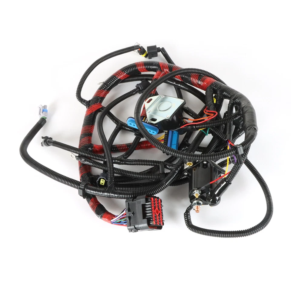 1 juego de arnés de cableado de motor para Ford F250 F350 1999-2001 7,3 L F81Z-12B637-EA Foto 3 de 4