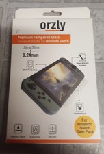 OPEN BOX Orzly Premium Tempered Glass Screen Protector for Nintendo Switch