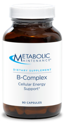 Metabolic Maintenance B-Complex 90 Capsules, NEW