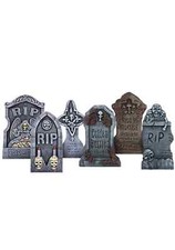 6 Piece Tombstone Decoration Set